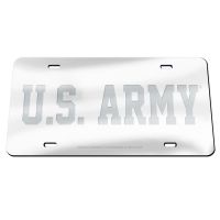 U.S. Army Acrylic Classic License Plates