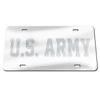 U.S. Army Specialty Acrylic License Plate
