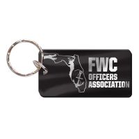 FWC Officers Association Keychain Rectangle