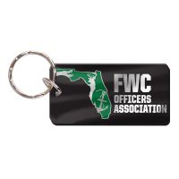 FWC Officers Association Keychain Rectangle