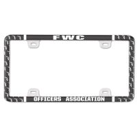 FWC Officers Association Lic Plt Thin Frame - Plastic