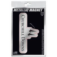 Kentucky Derby Churchill Downs Metallic Magnets 3" x 5"