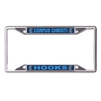 Corpus Christi Hooks Lic Plt Frame S/S Printed