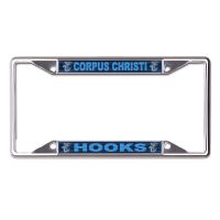 Corpus Christi Hooks Lic Plt Frame S/S Printed