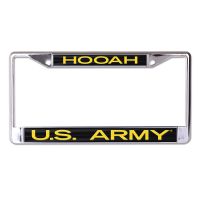 U.S. Army Lic Plt Frame S/L Printed