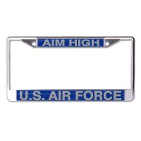 U.S. Air Force Lic Plt Frame S/L Printed