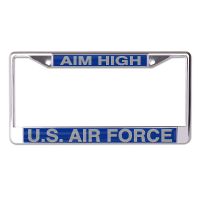 U.S. Air Force Lic Plt Frame S/L Printed