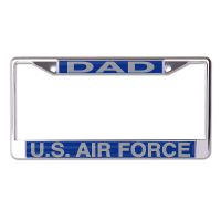U.S. Air Force Lic Plt Frame S/L Printed