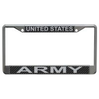 U.S. Army Lic Plt Frame S/L Printed