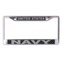 U.S. Navy Lic Plt Frame S/L Printed