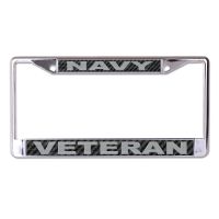 U.S. Navy Lic Plt Frame S/L Printed