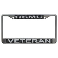 U.S. Marines Lic Plt Frame S/L Printed