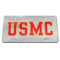 U.S. Marines Acrylic Classic License Plates