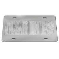 U.S. Marines Acrylic Classic License Plates