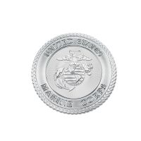 U.S. Marines Chrome Free Form Auto Emblem